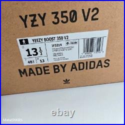Adidas Yeezy 350 V2 Mens US 13.5 Steel Grey Ye Boost Retro Life Sport Style Mesh