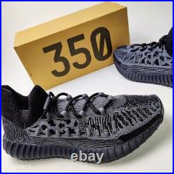 Adidas Yeezy Onyx 350 V2 CMPCT Men US 12 Slate Onyx Black Grey Boost Sport Mesh