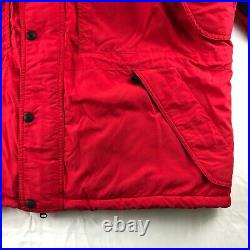 Black Ice Parka Jacket with Hood, Red & Black, Warm, Use for Ski Snowboard Hike