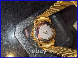 Canary Iced Bezel & Band Khronos Watch 50mm (Pre-owned)
