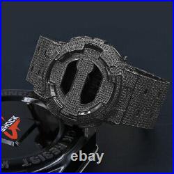 Designer Men's Black Gold Platted G Shock Metal Band Custom Digital Watch GD 100