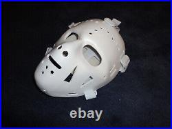 Eddie Giacomin style vintage goalie hockey mask