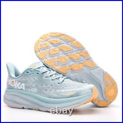 Hoka One One Clifton 9 Men's Sports Walking Gym Trainer Running Shoes Sneakers