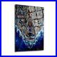 Ice Tiger Tempered Glass Wall Art, Easy Installation, Fade Proof