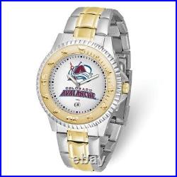 NHL Colorado Avalanche Mens Competitor Two-tone Watch Style XWM3369 $136.90