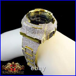 New Authentic G-Shock G Shock Custom Men's Simulated Canary Diamond Watch GD-100