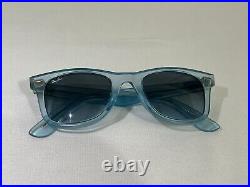 Ray-Ban Wayfarer Sunglasses Ice Pop Blueberry Rb2140 6055/4m NEW RARE
