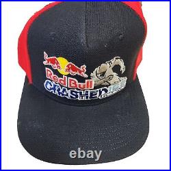 Red Bull CRUSHED ICE Snapback Hat Canadian Edmonton, Style & Ease Clothing
