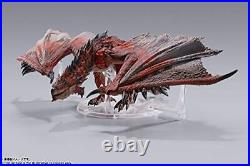 S. H. Monster Arts Monster Hunter World Ice Bone Rioreus Approximately 400mm Abs
