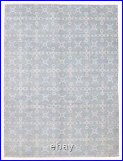 Traditional Hand-knotted Carpet 9'2 x 12'1 Wool Area Rug