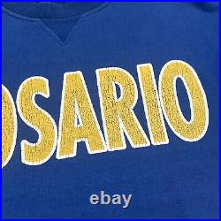 Vintage 90s KAPPA Club Atlético Rosario Central Crewneck Sweatshirt Size Medium